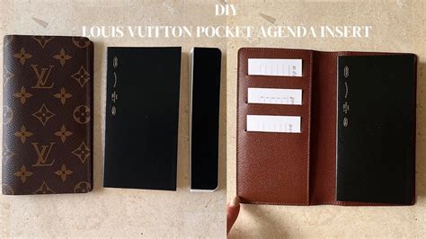 louis vuitton couverture agenda|Louis Vuitton pocket agenda refill.